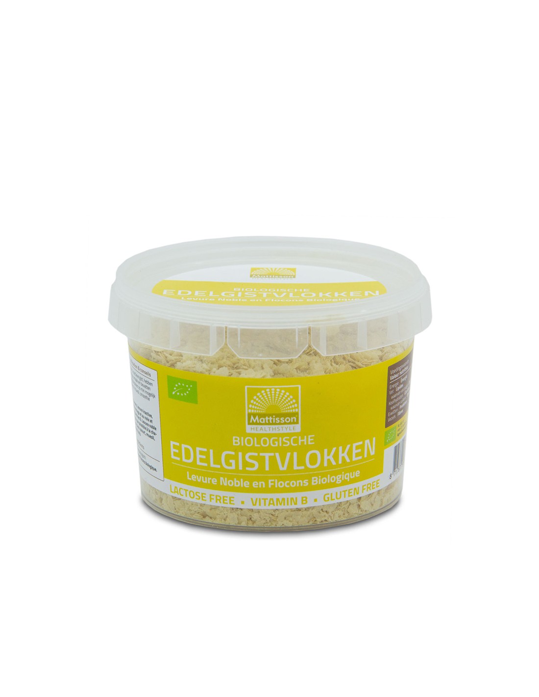 Nutritional yeast with B vitamins, 60 g powder Mattisson Healthstyle - Nutra Best Europe