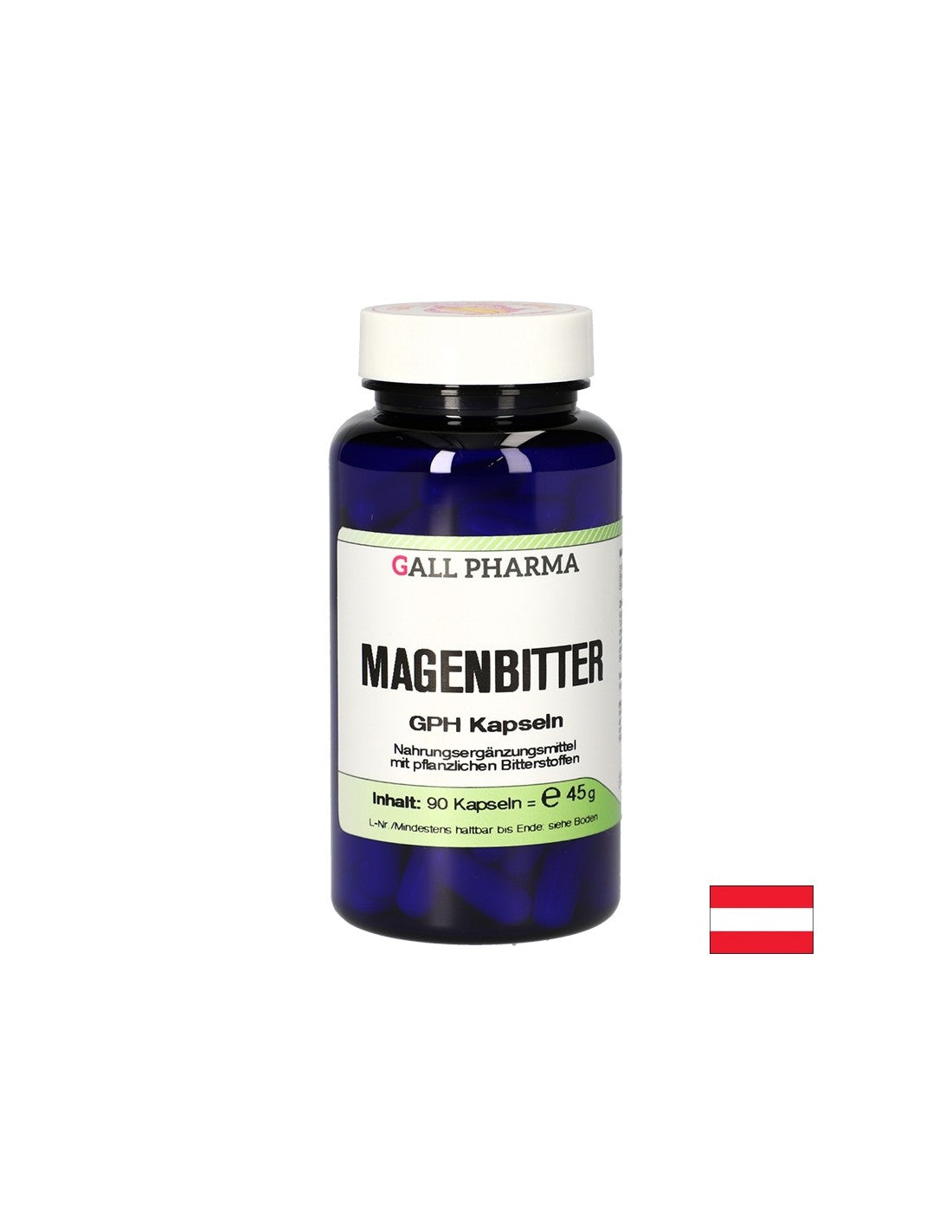 Sistemul digestiv și imunitar - Formula pe bază de plante din extracte de plante amare, 90 capsule