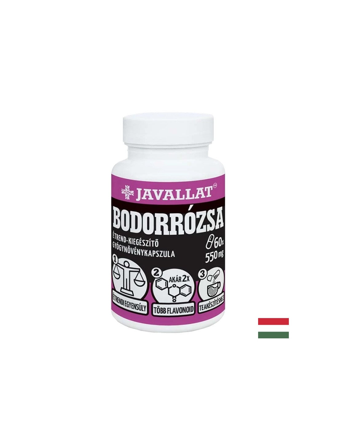 Sănătate celulară - Trandafir de stâncă, 550 mg x 60 capsule