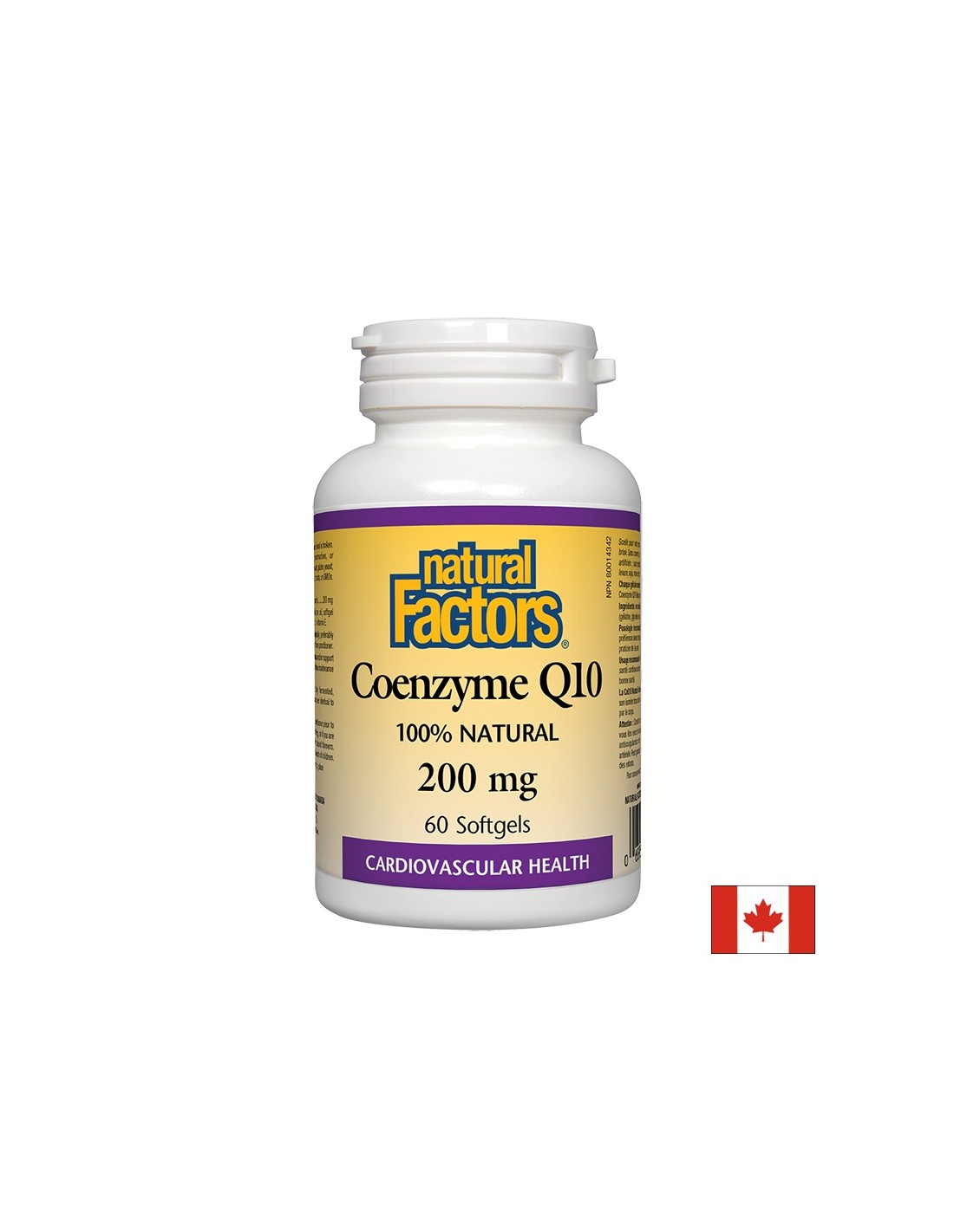 Coenzima Q10 200 mg - 60 capsule de gel