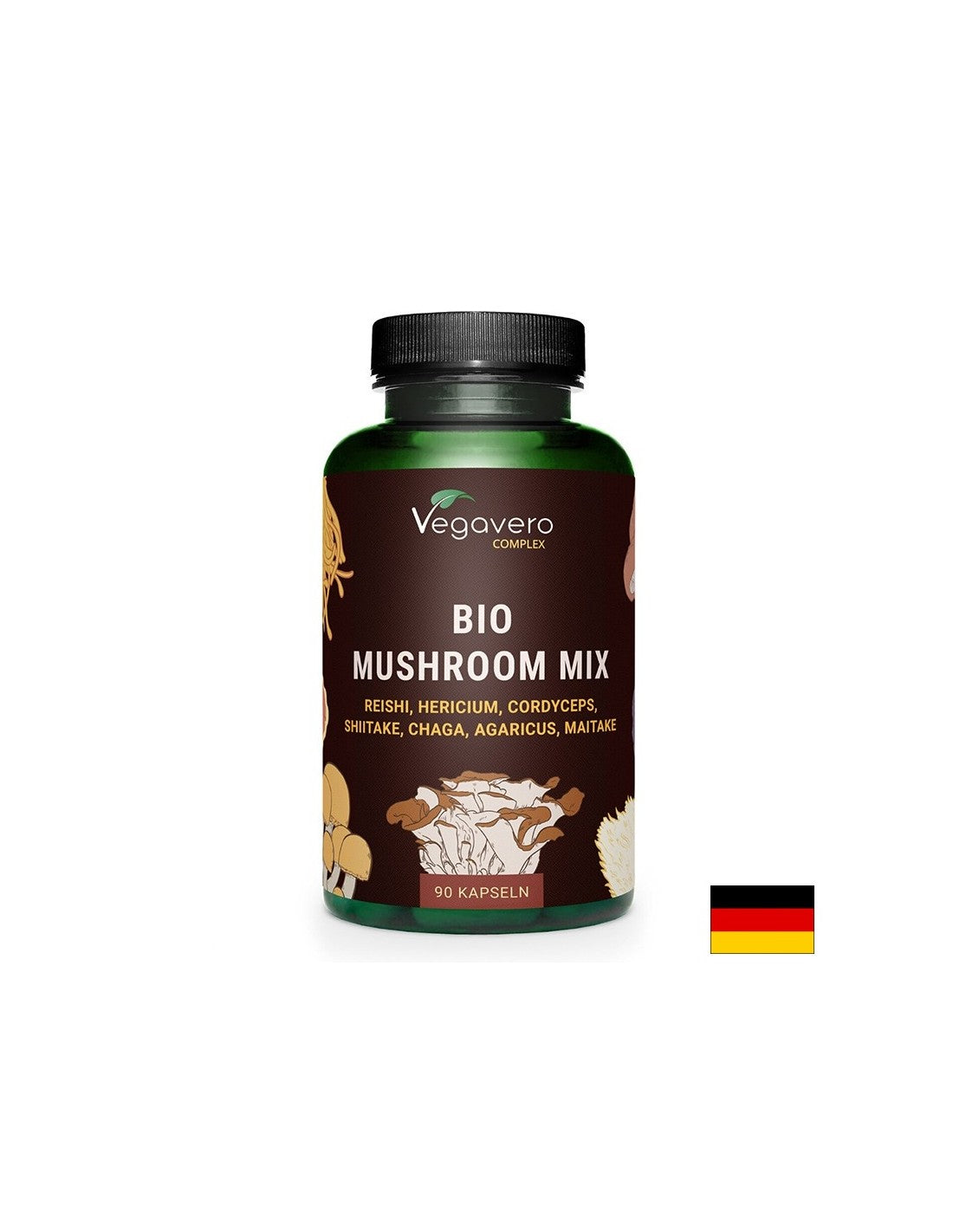 Complex de 7 ciuperci pentru imunitate puternica, 90 capsule