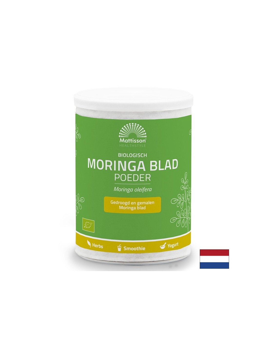 Îngrijire complexă a sănătății - Moringa, BIO, 125 g, pudră