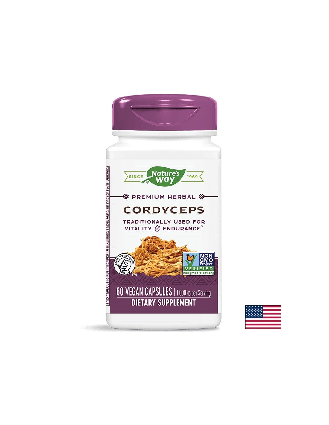 Cordyceps 500 mg - 60 capsule
