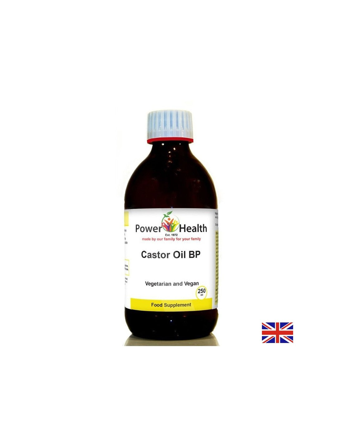 Păr și Piele - Ulei de ricin presat la rece, 250 ml