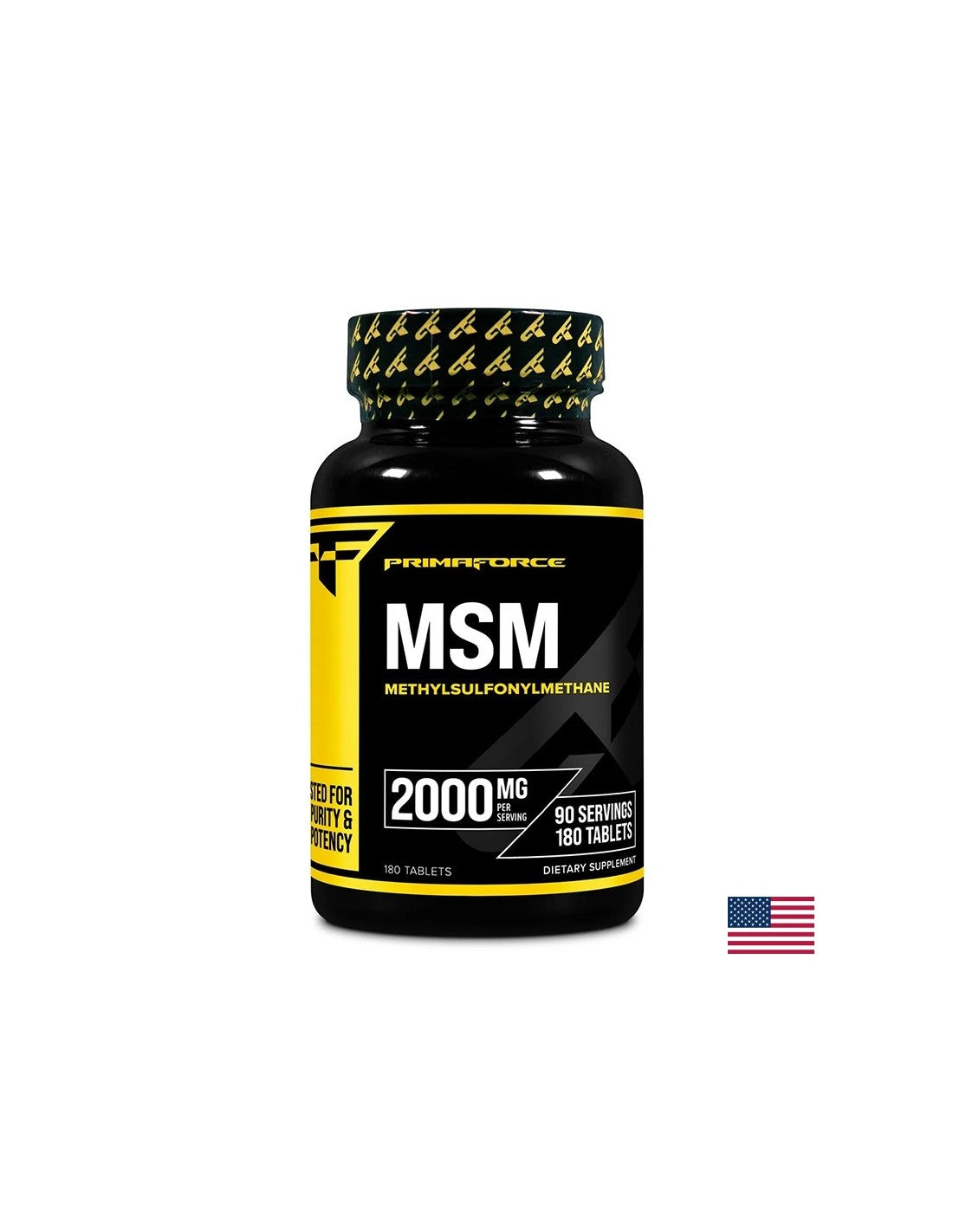 Oasele și articulațiile - MSM (Metil-Sulfonil-Metan), 1000 mg x 180 comprimate