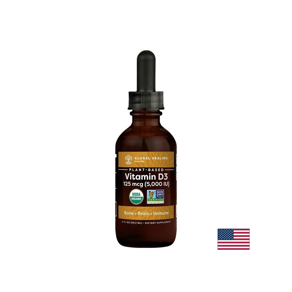 Oase și dinți - Vitamina D3, 125 µg 5000 UI x 59,2 ml picături