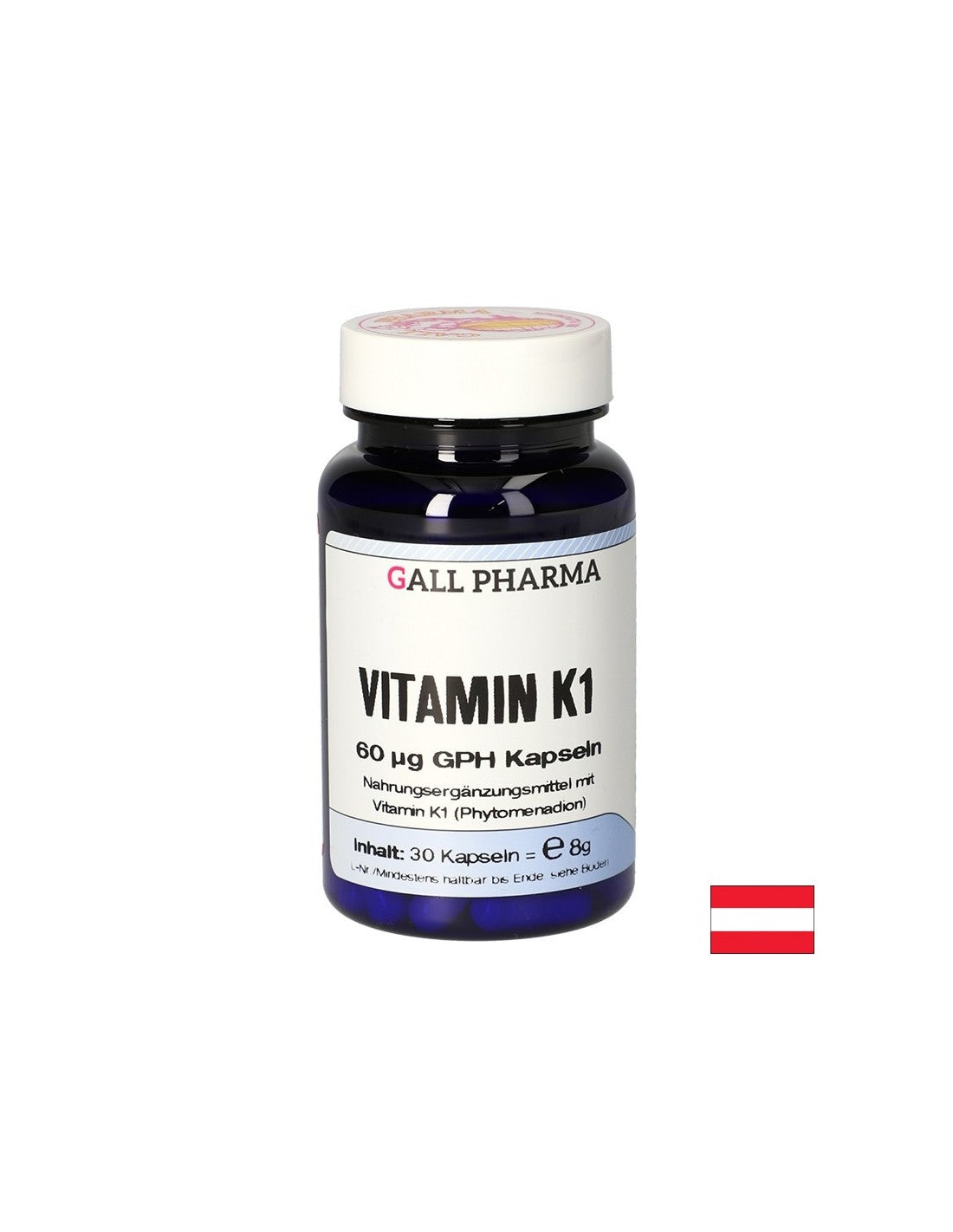 Sistem osos - Vitamina K1, 60 µg x 30 capsule