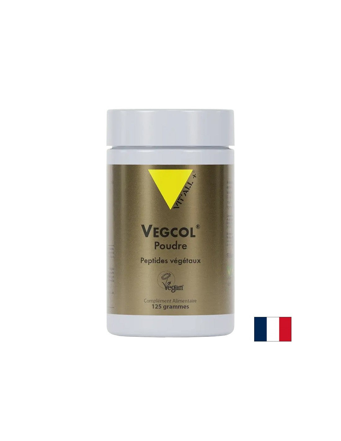 Piele frumoasă - Peptide vegetale (din broccoli și morcovi) Vegcol®, 125 g pulbere