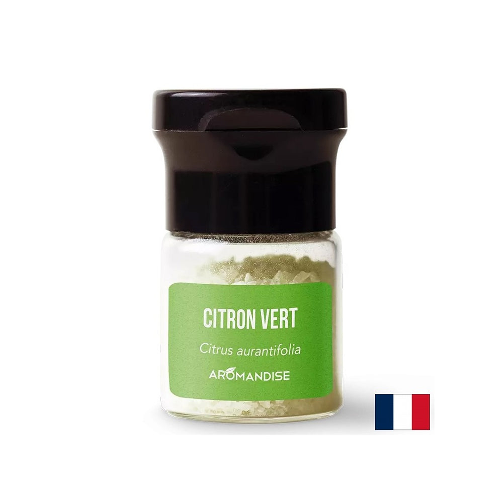 Cristale de ulei esențial de lime (culinar) - Pentru aromarea mâncărurilor, sosurilor, băuturilor, 10 g