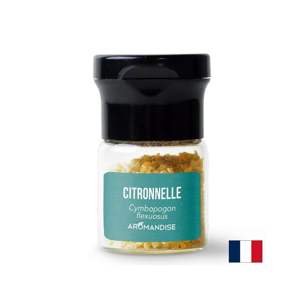 Cristale de ulei esențial de lemongrass (culinar) - Pentru aromarea mâncărurilor, sosurilor, băuturilor, 10 g