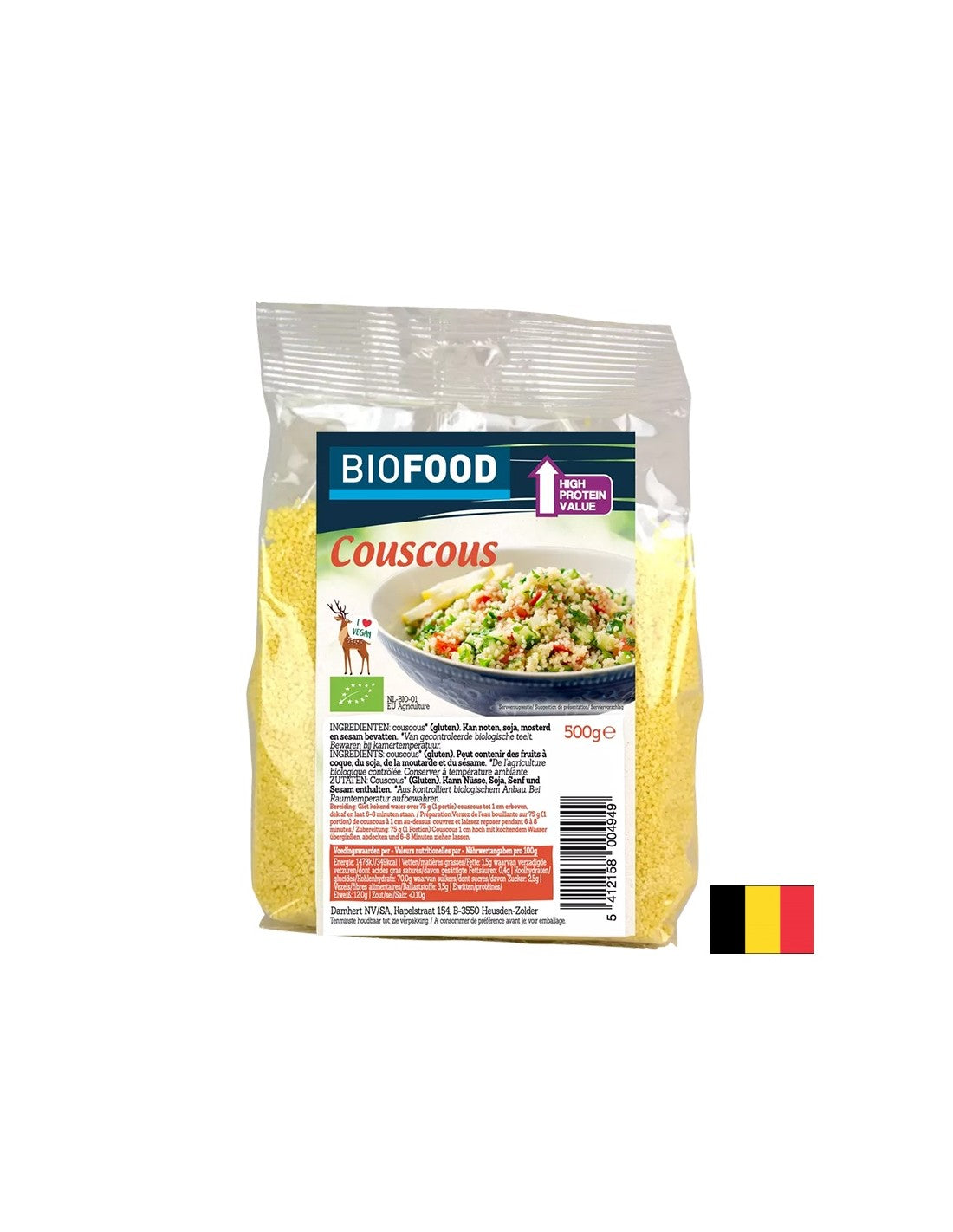 Cuscus, BIO, 500 g