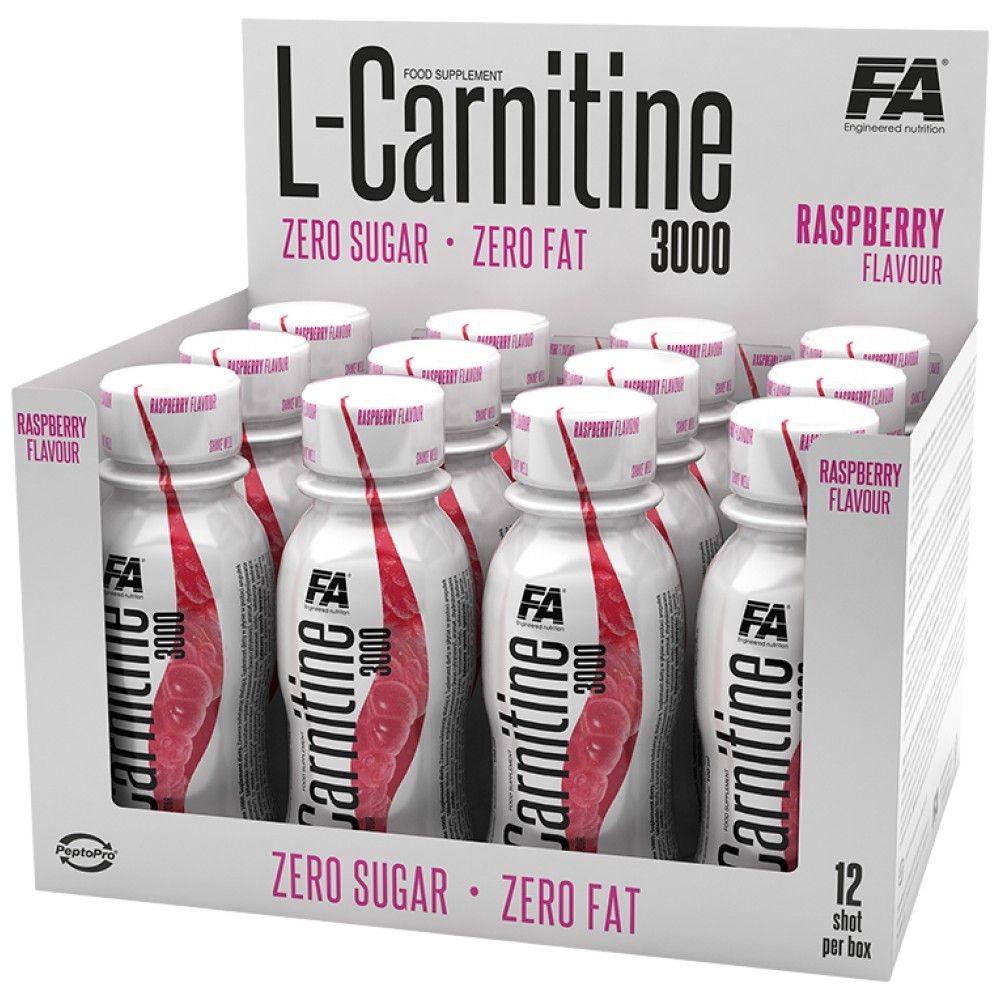 L-Carnitine Shot 3000 - 12 x 100 ml