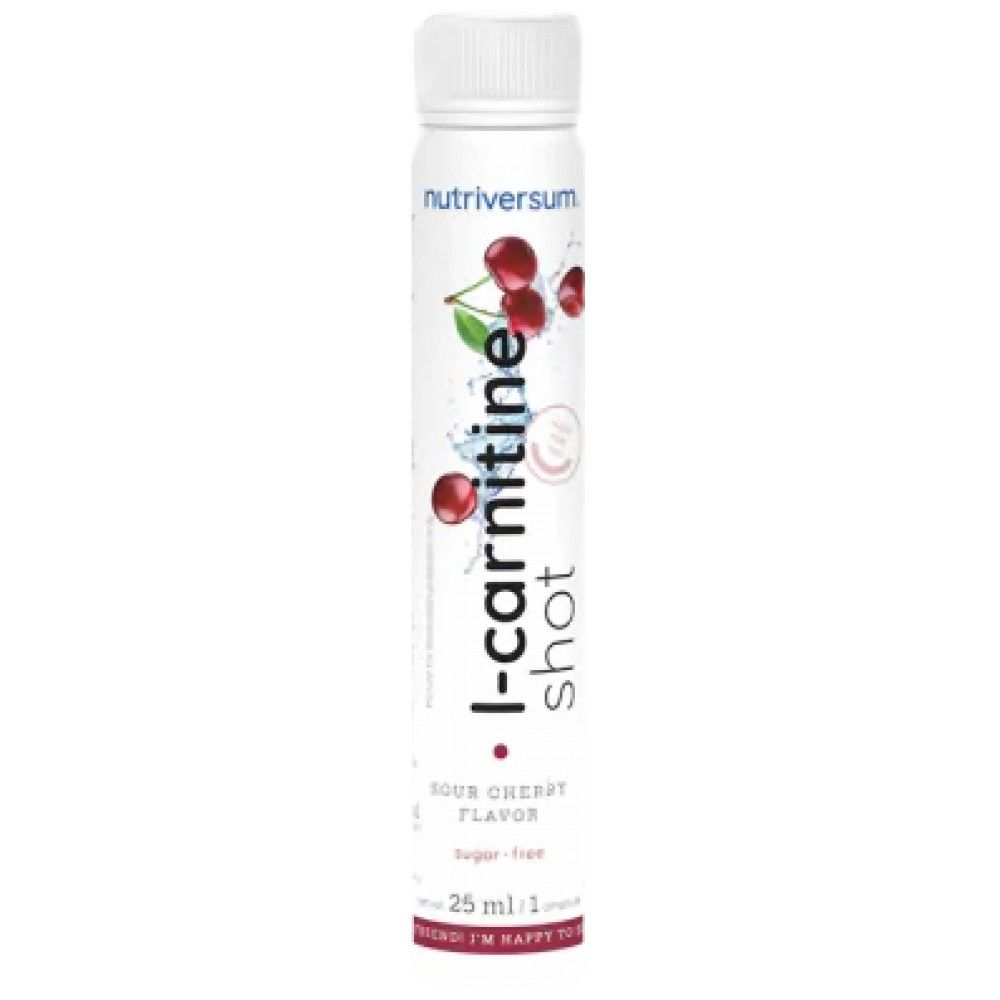 L-Carnitine Liquid Shot 3000 | cu crom - 25 ml