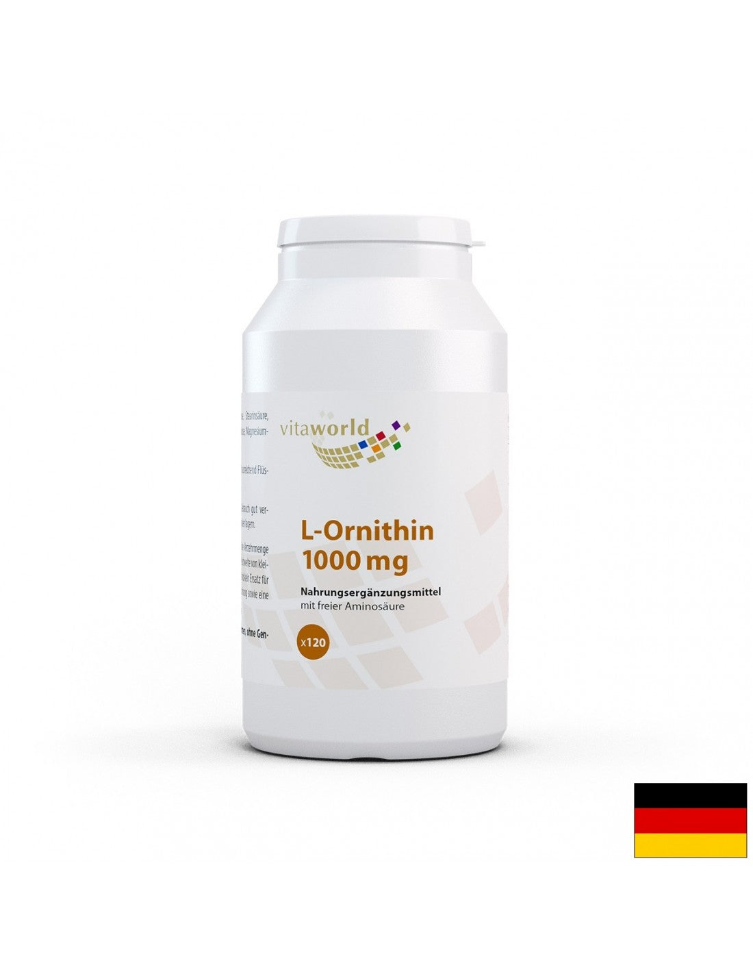 L-Ornithine / L-Ornithine 1000 mg, 120 comprimate