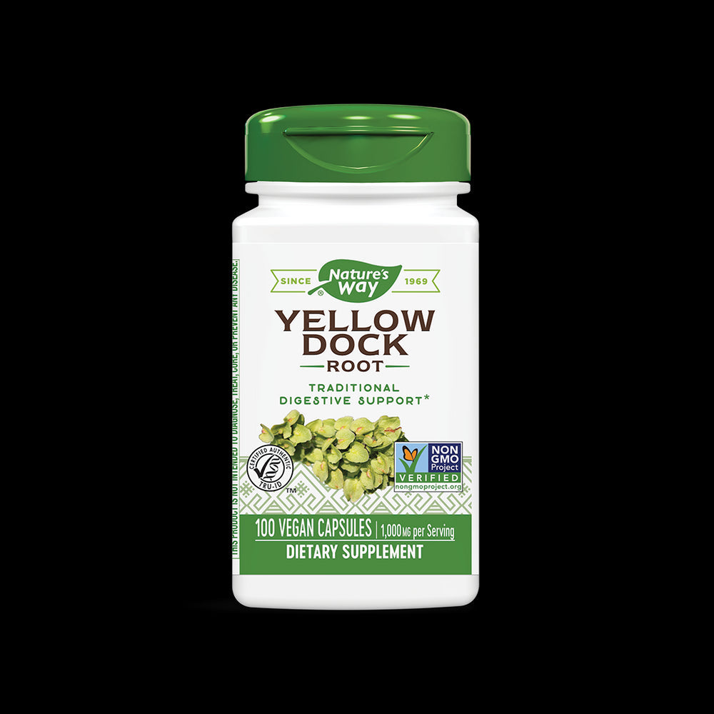 Yellow Dock Root 500 mg - 100 capsule