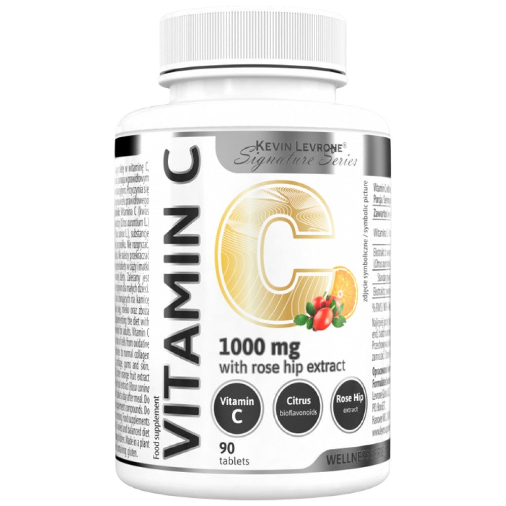 Vitamina C 1000 / cu măceșe și portocală amară - 90 tablete