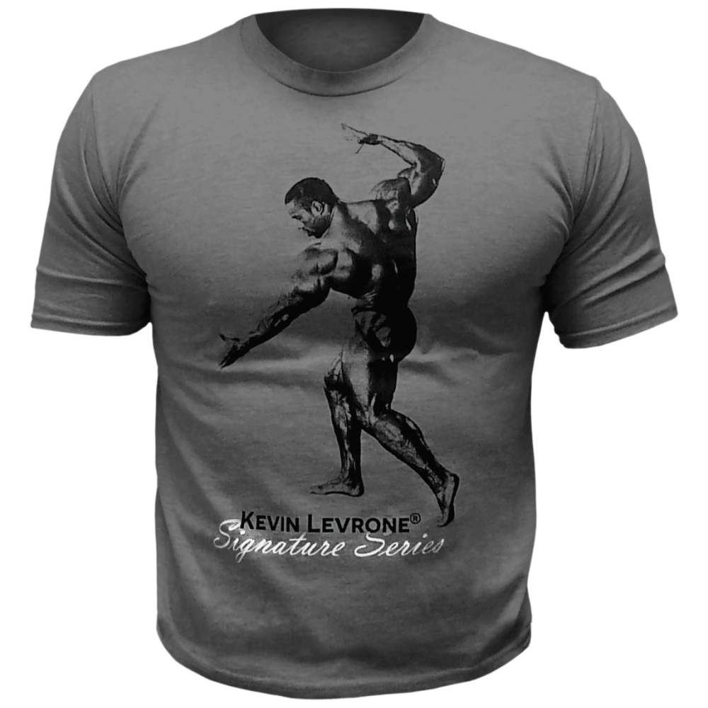 Tricou Kevin Levrone / Gri închis