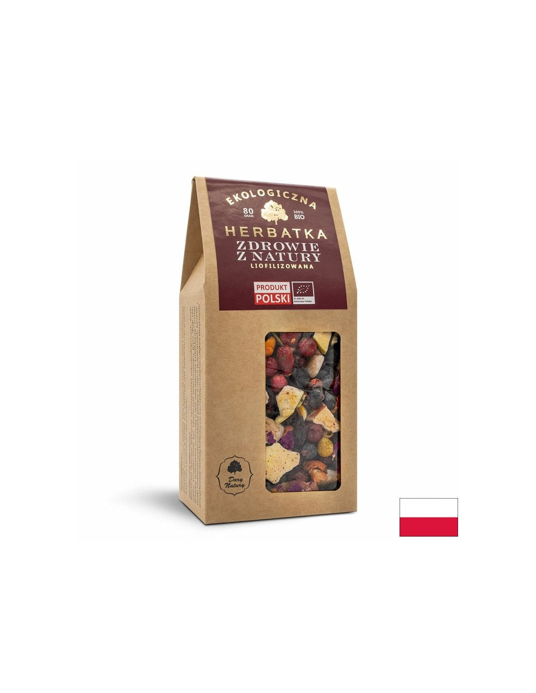 Ceai liofilizat „Sănătate din natură” Organic, 80 g Dary Natury