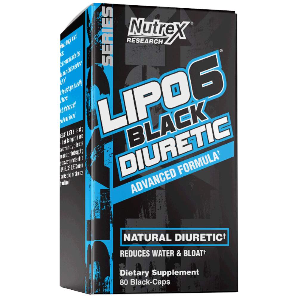 Lipo 6 Black / Diuretic - 80 capsule