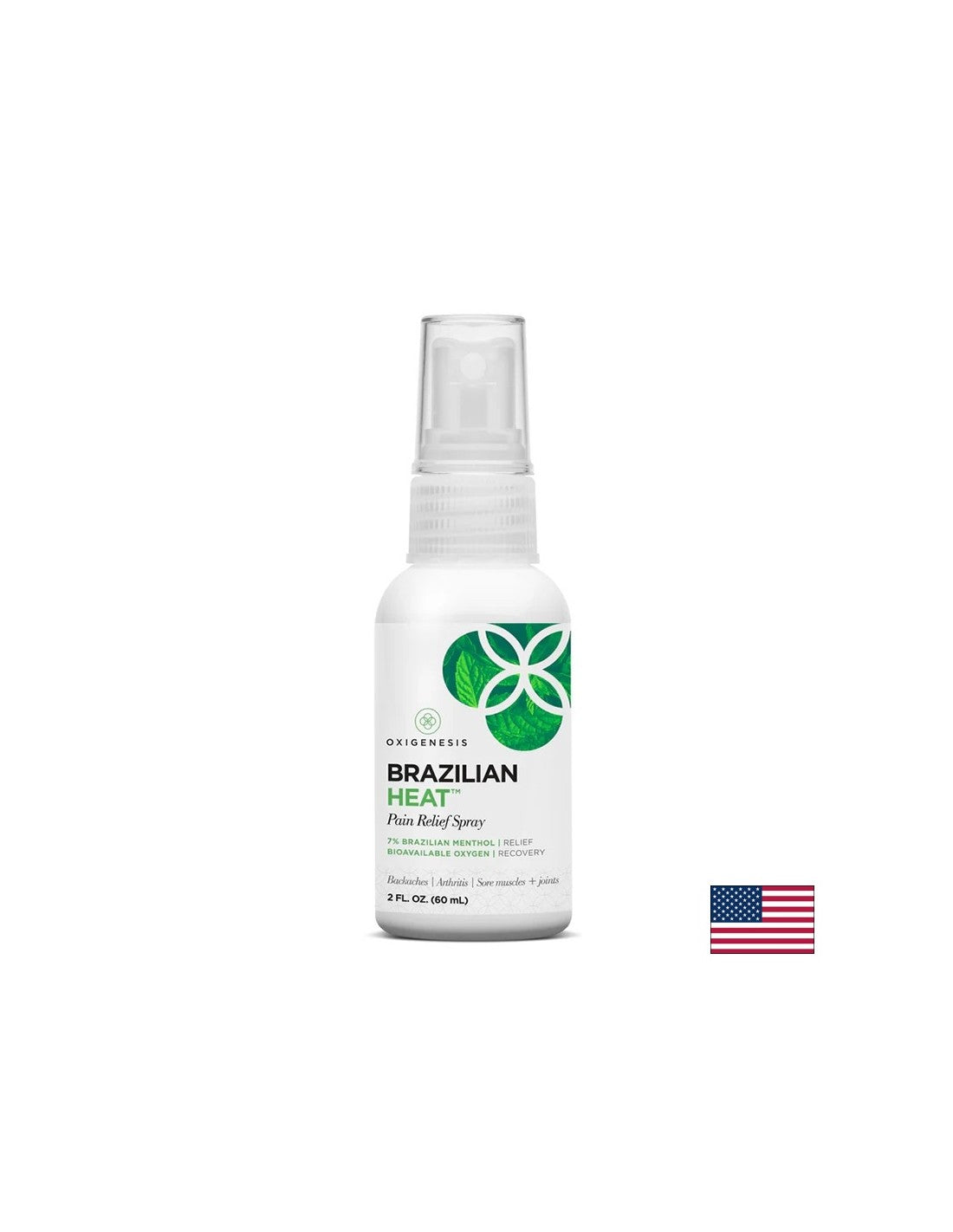 Spray analgezic pentru mușchi și articulații - Cu mentol brazilian, alge și MSM, 60 ml