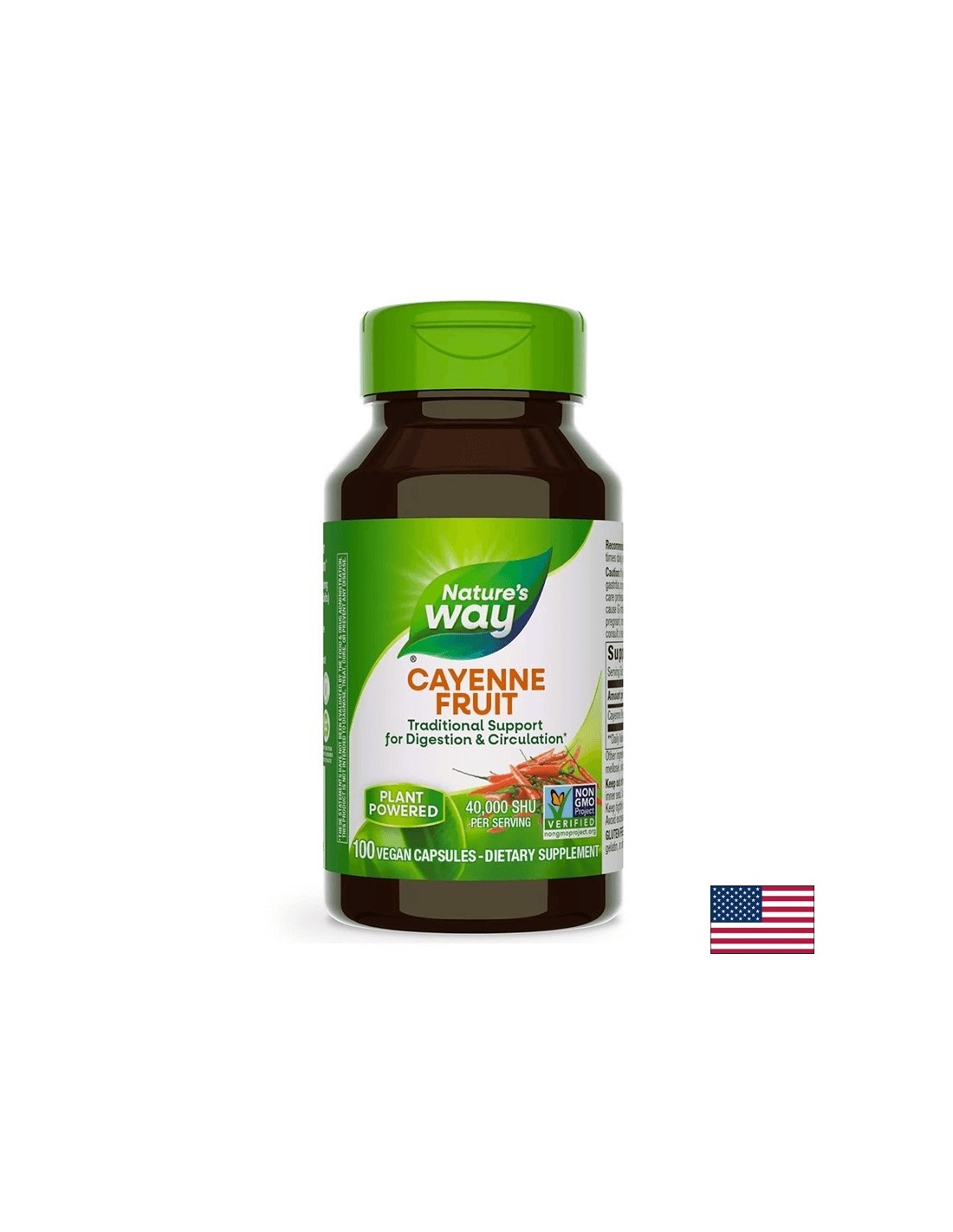 Cayenne Fruit 450 mg - 100 capsule