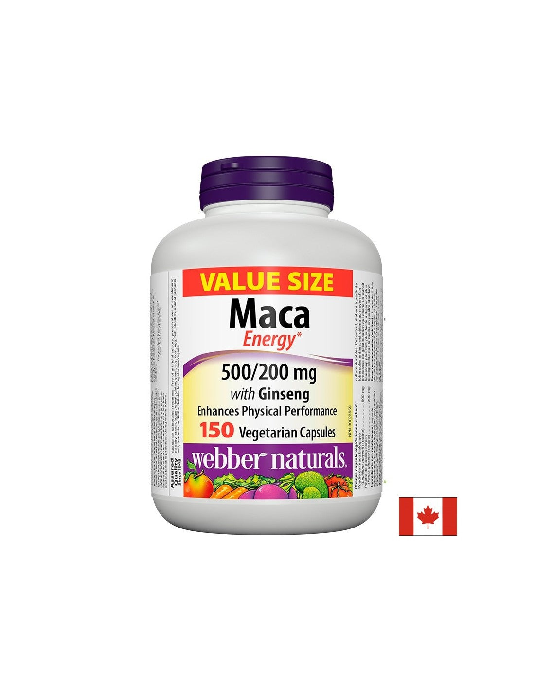 Maca Energy cu Ginseng - Maca și ginseng coreean, 150 capsule