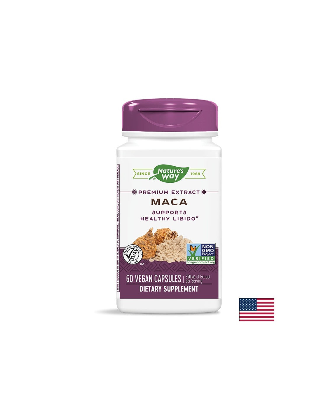 Maca - Maca 350 mg, 60 capsule Nature's Way