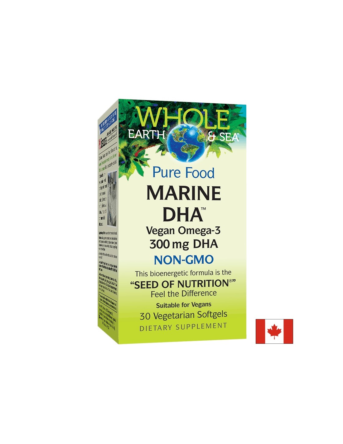 Marine DHA Vegan Omega 3 NON-OMG - 30 capsule