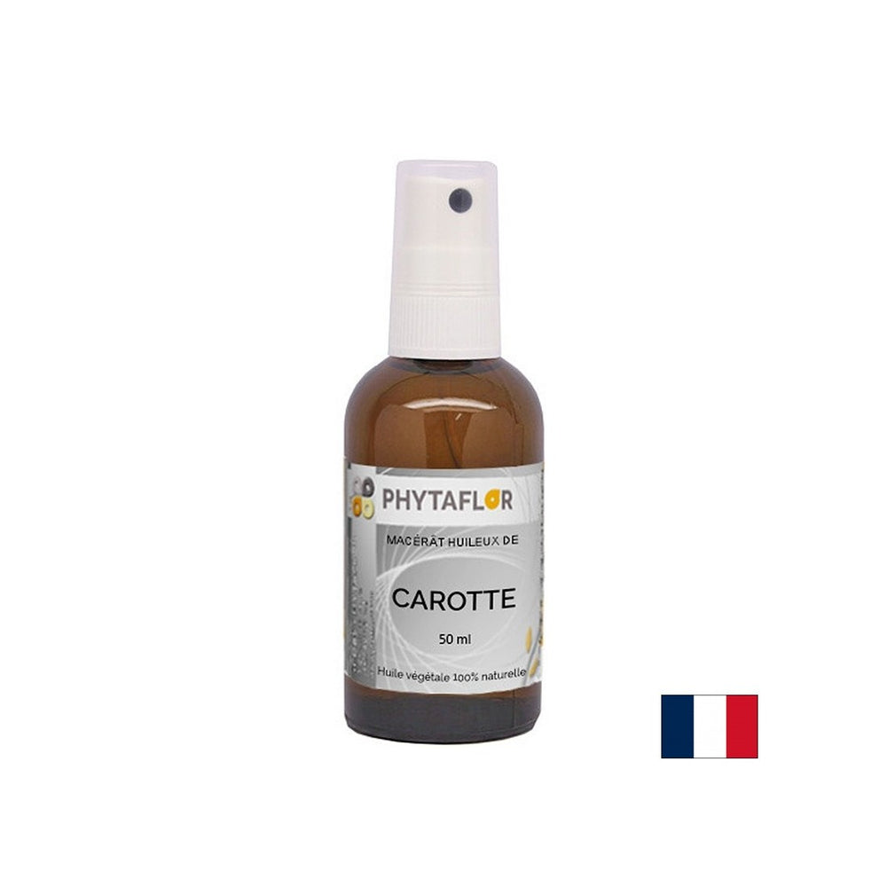 Macerat de ulei de morcovi pentru bronzare naturală a pielii, spray, 50 ml