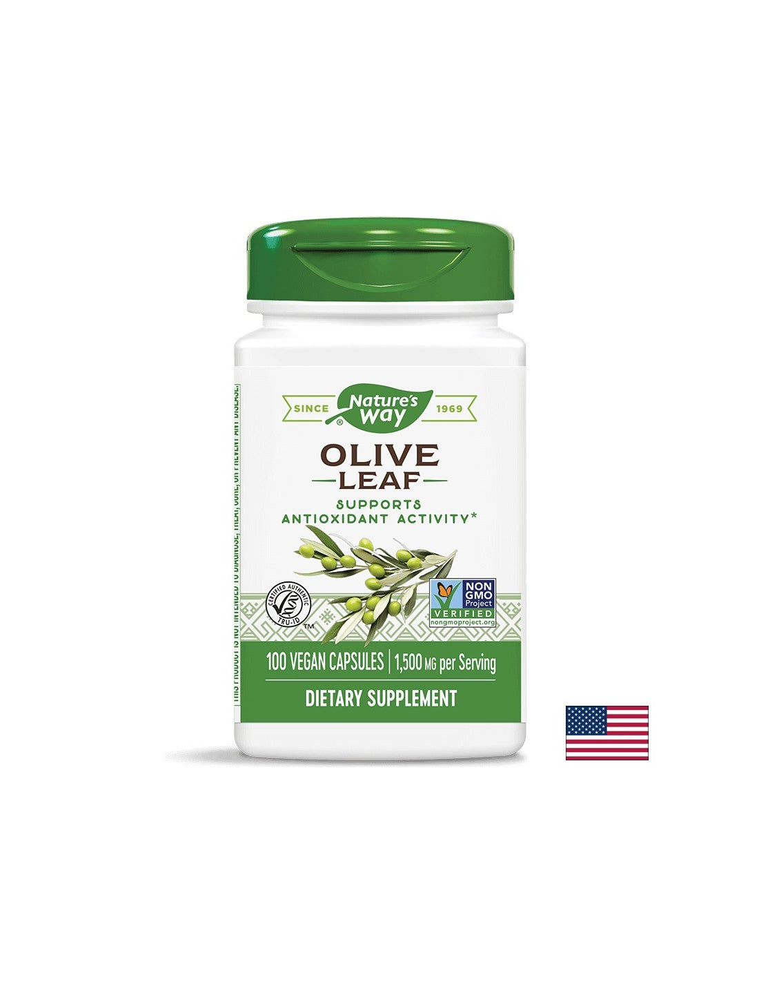 Olive Leaf 500 mg - 100 capsule