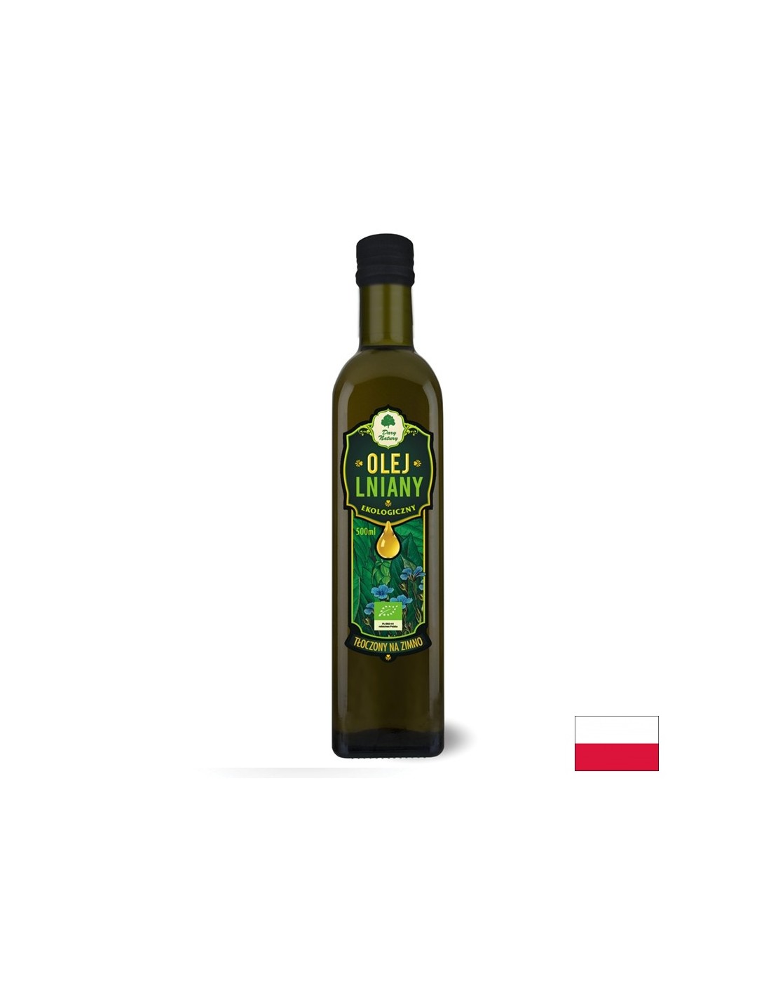 Ulei de in organic, 500 ml
