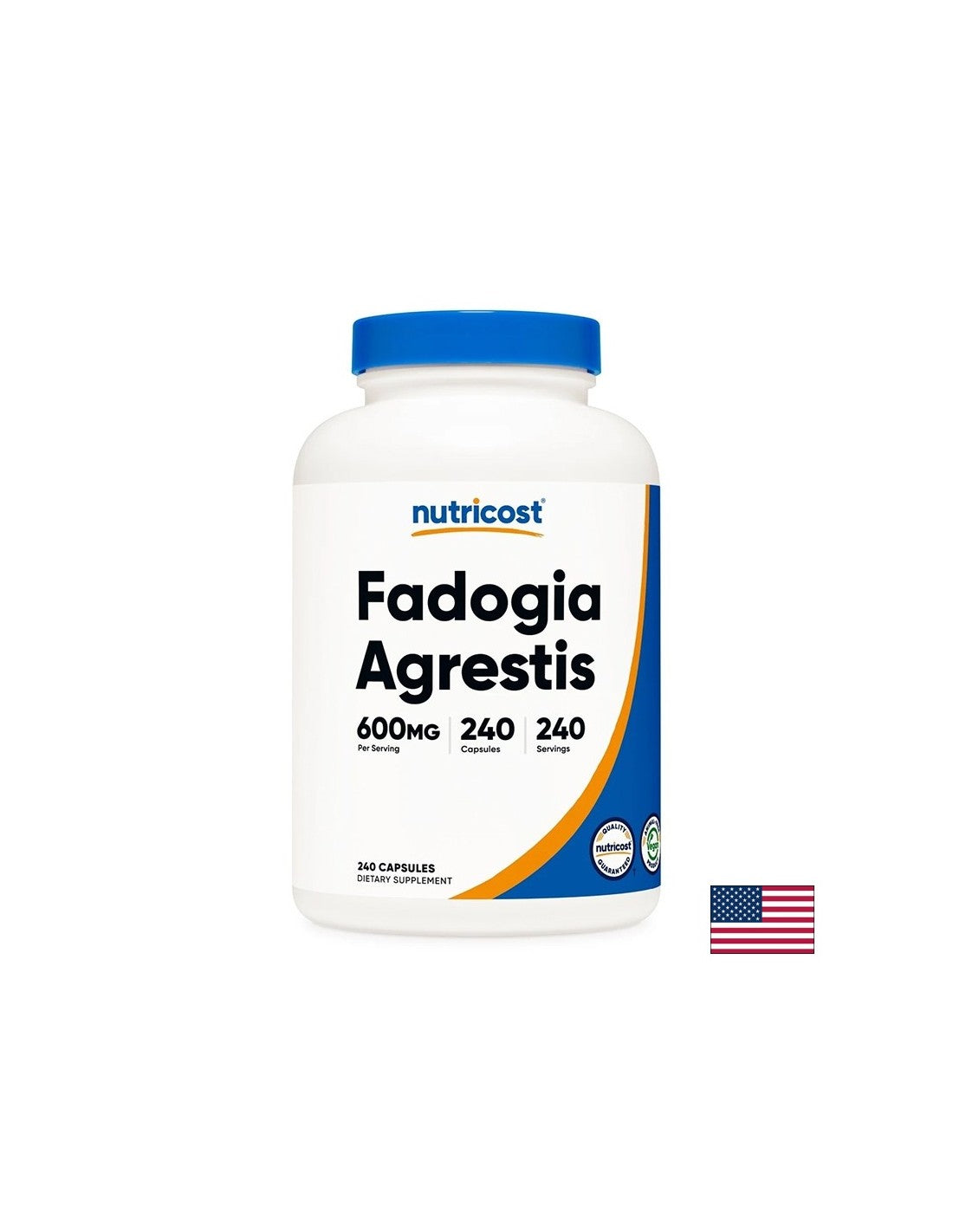 Potenta masculina - Fadogia Agrestis, 600 mg x 240 capsule