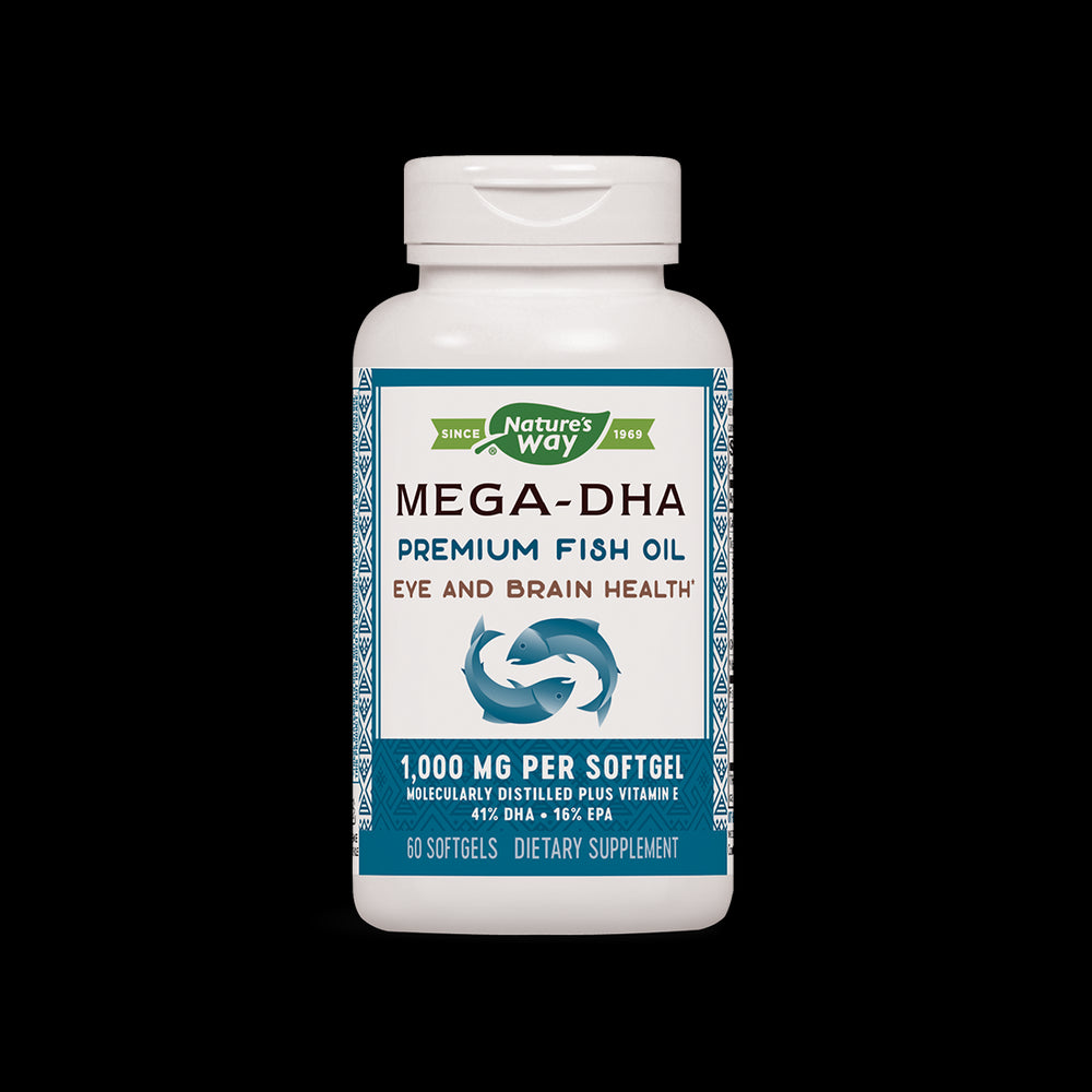 Mega-DHA ulei de pește 1000 mg - 60 capsule