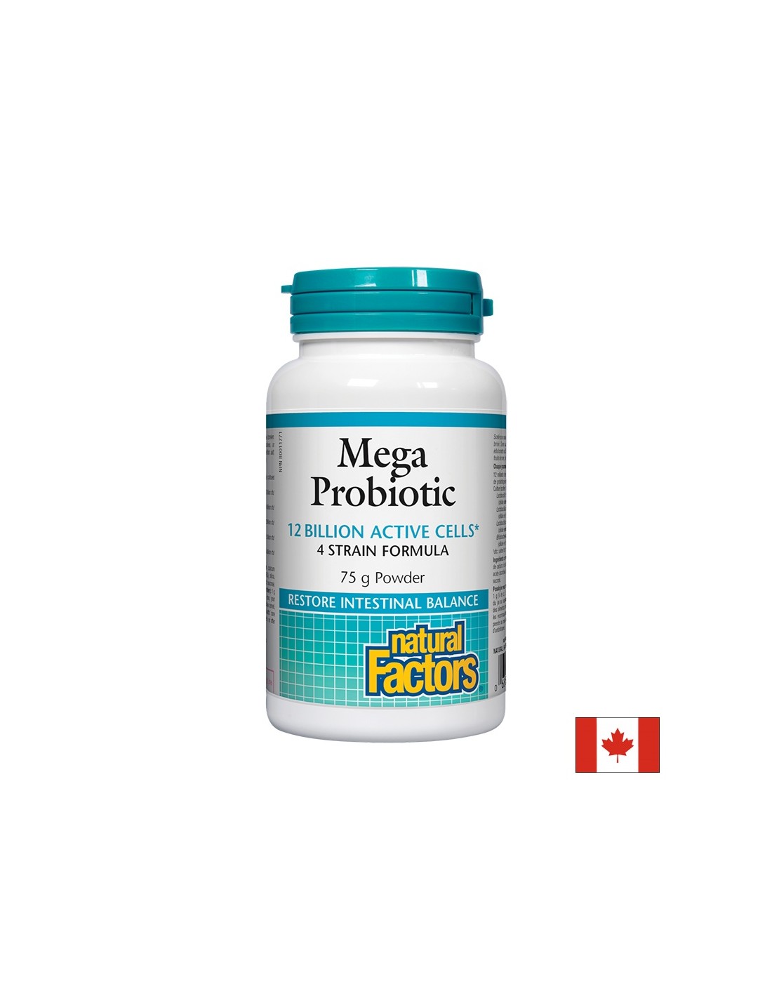 Mega Probiotic 12 miliarde de probiotice active - pulbere - 75 de grame