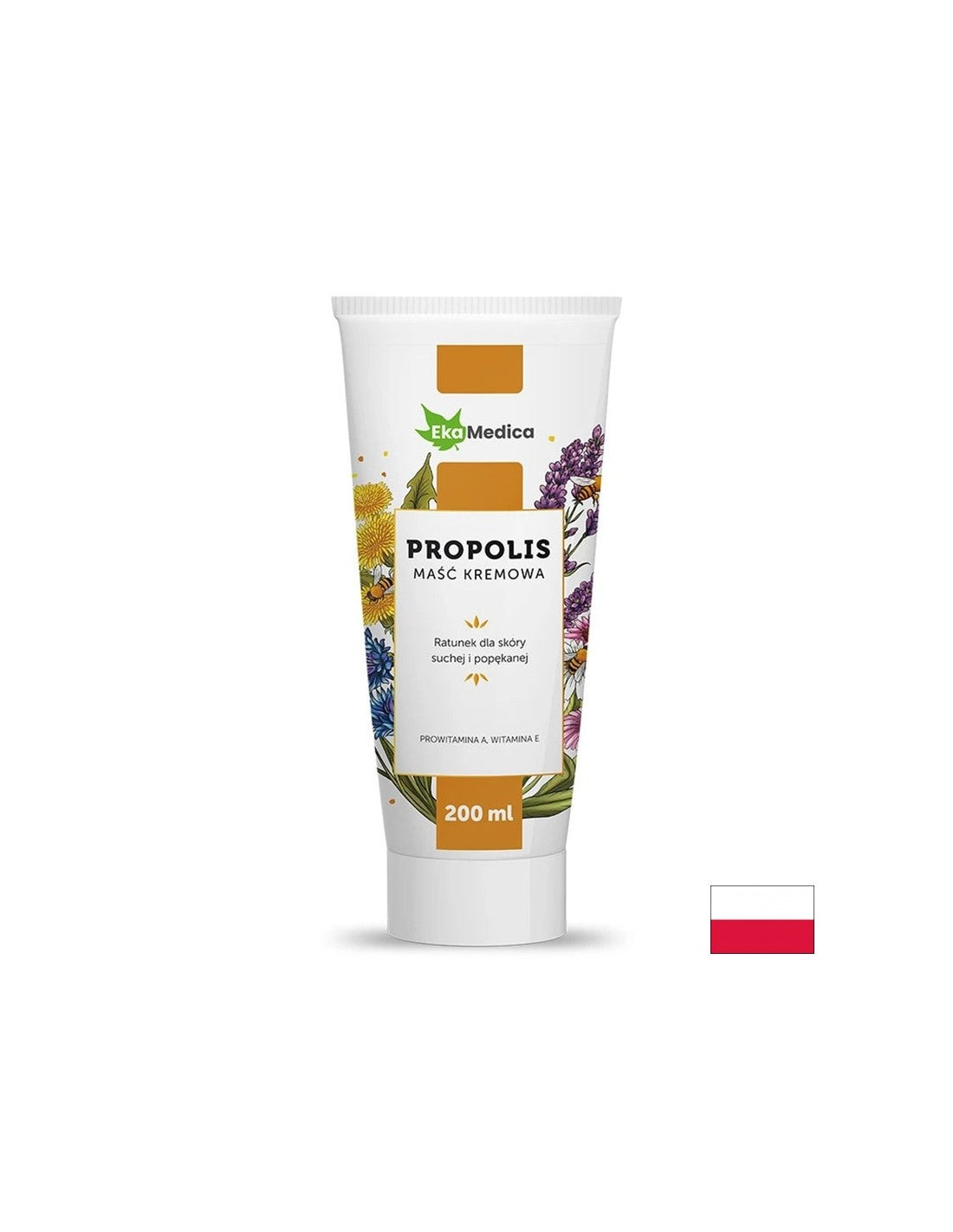 Unguent cu propolis pentru piele uscată și crăpată, 200 ml