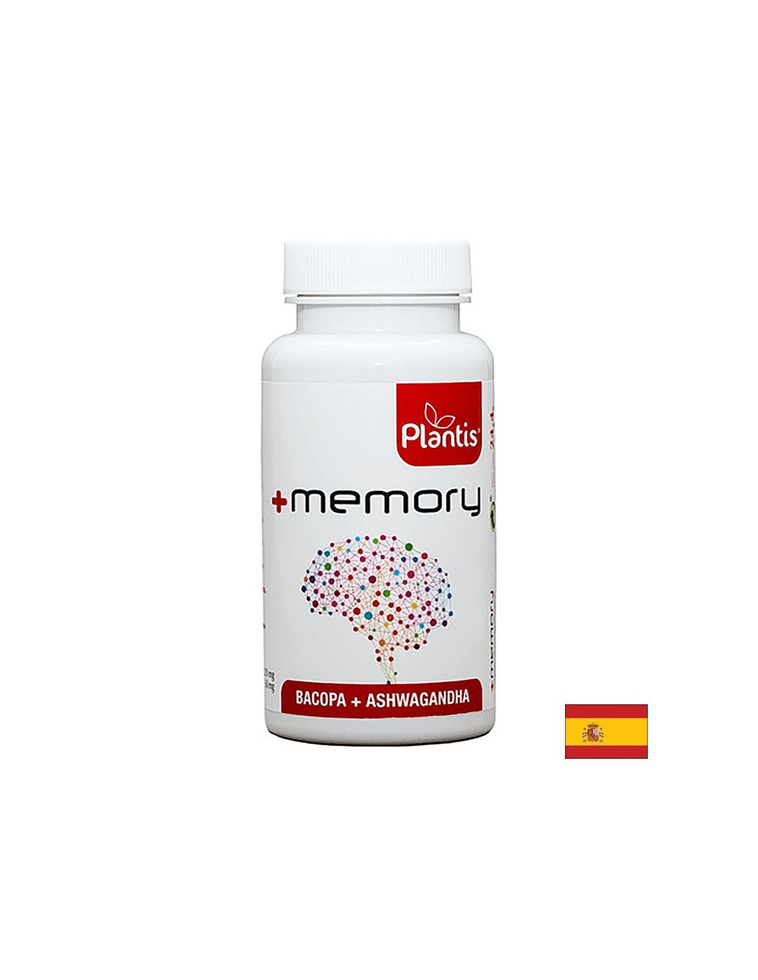 Memorie puternică - Bacopa monieri 302 mg și ashwagandha 50 mg, + Memory Plantis®, 45 capsule