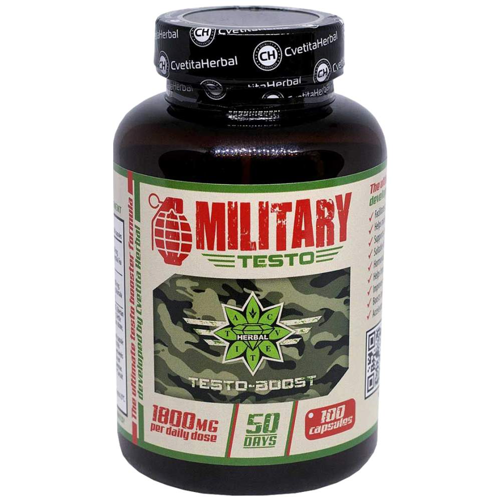 Military Testo 900 mg - 100 capsule