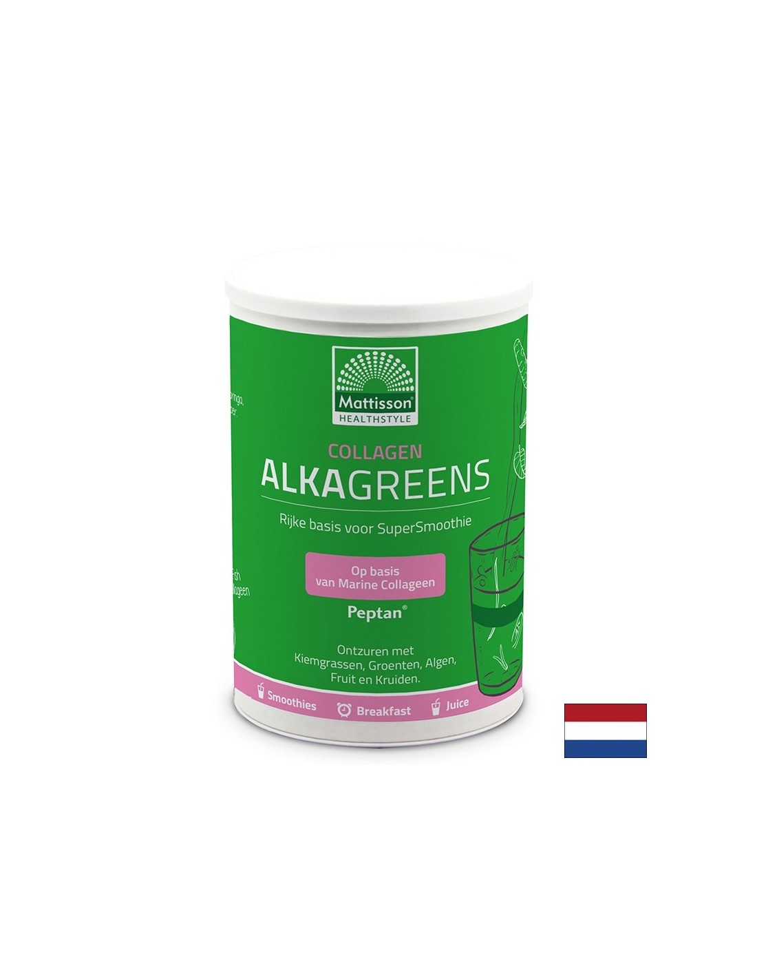 Piele tanara - articulatii sanatoase - Collagen Marin Alka Greens, 300 g