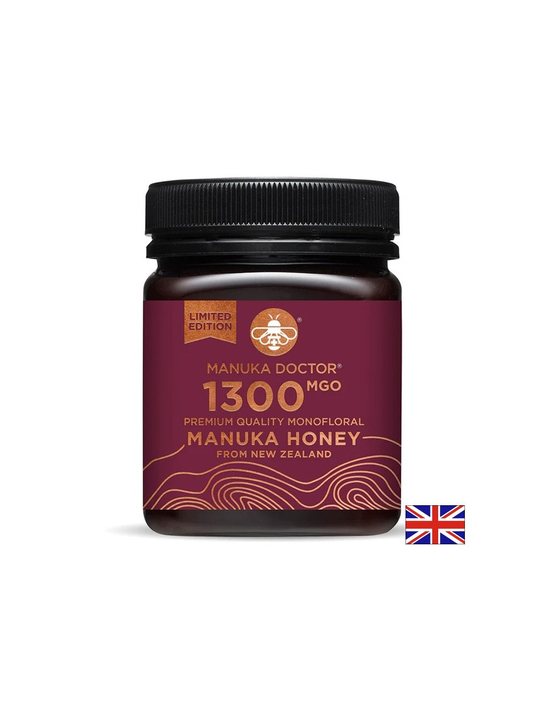 Miere de Manuka monoflorală 1300 MGO x 250 g