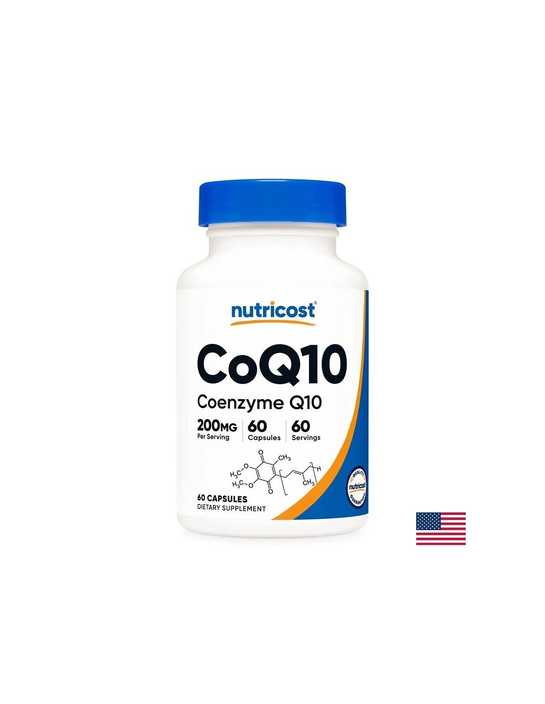 Un antioxidant puternic pentru o inimă sănătoasă - Coenzima Q10, 200 mg x 60 capsule