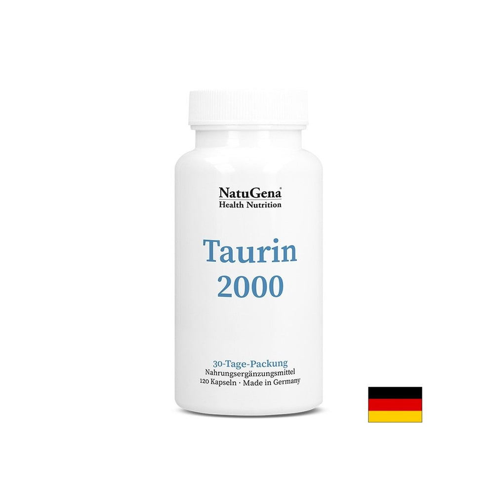 Funcția musculară și cardiacă - Taurină, 500 mg x 120 capsule