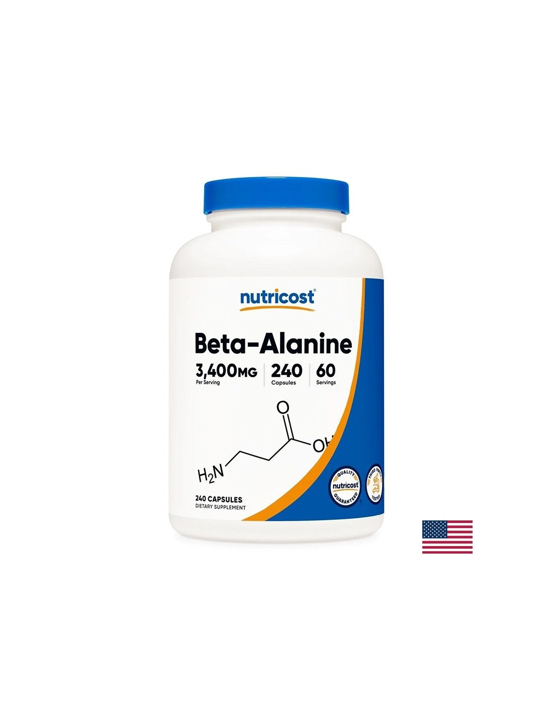 Forță și rezistență - Beta Alanine, 850 mg x 120 capsule