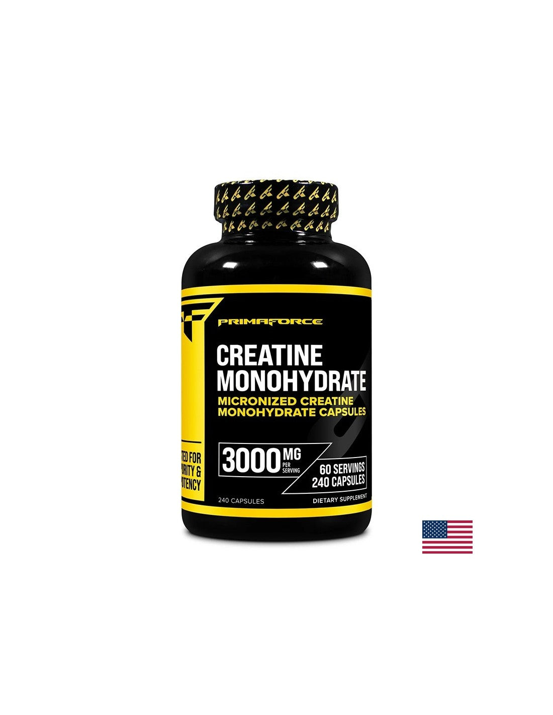 Masa musculara - Creatina monohidrat, 750 mg x 240 capsule