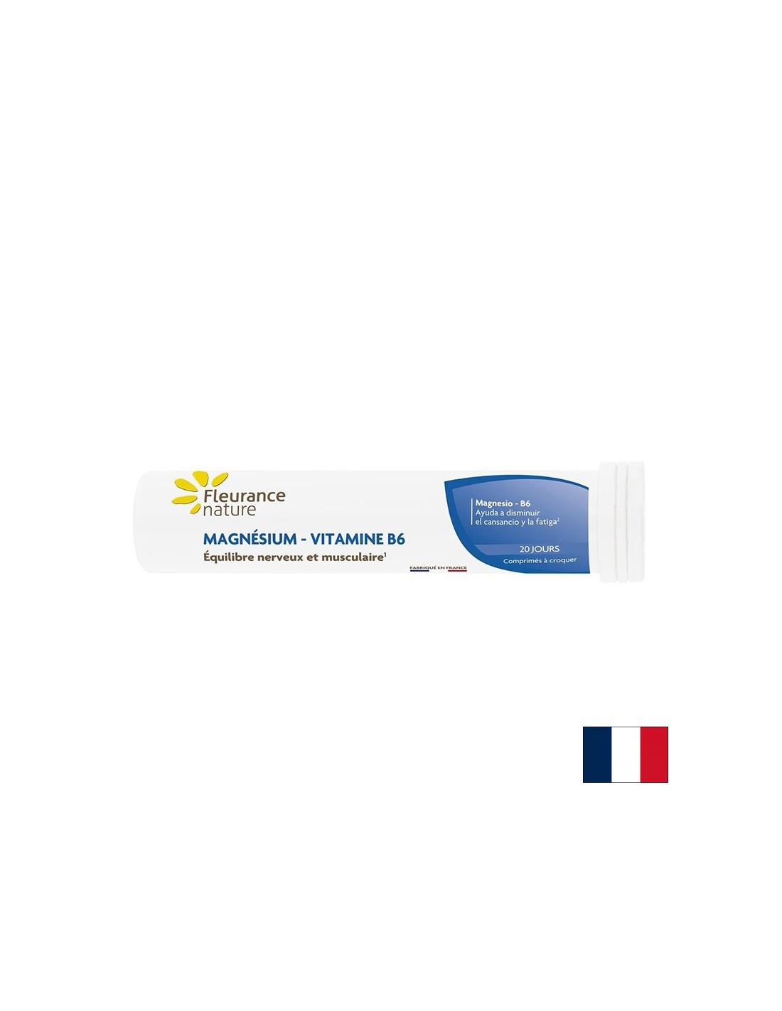 Sistem muscular, cardiac și nervos - Magneziu (carbonat) 300 mg + Vitamina B6 2 mg, 20 comprimate