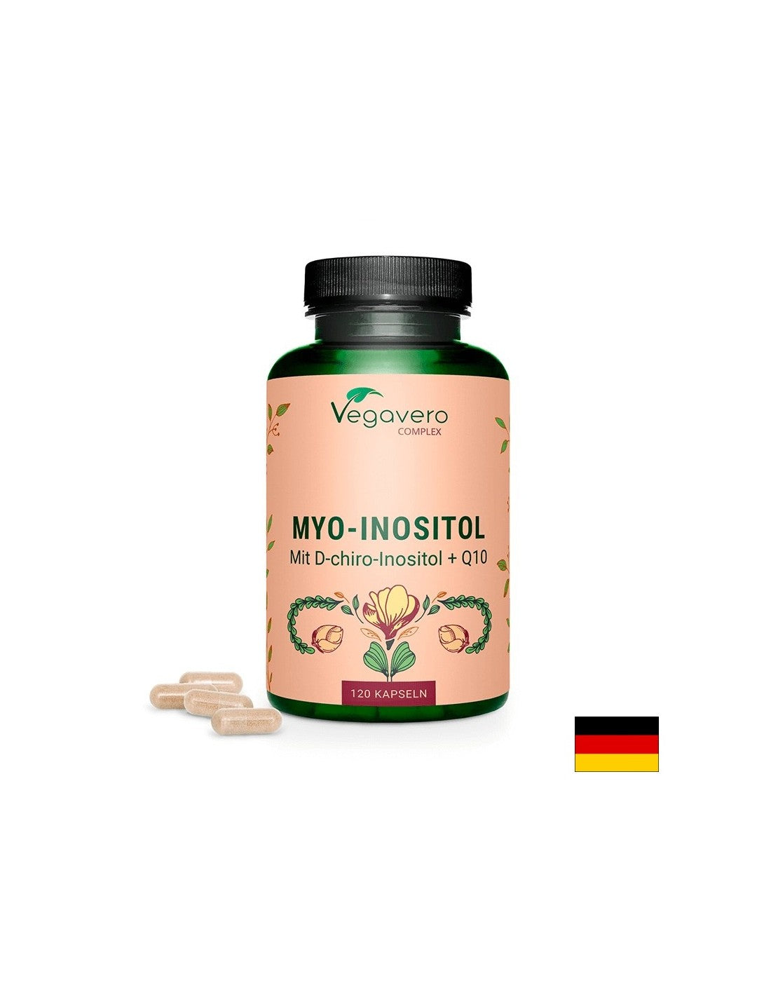 Complex Myo-Inozitol, 120 capsule, 100% Vegan Vegavero