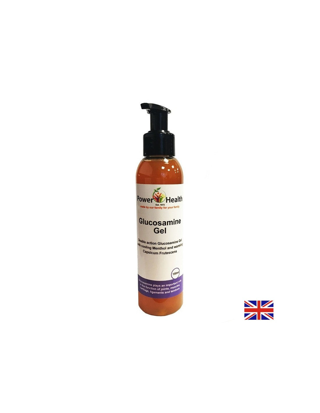 Reduce durerile articulare - gel cu glucozamină, 150 ml