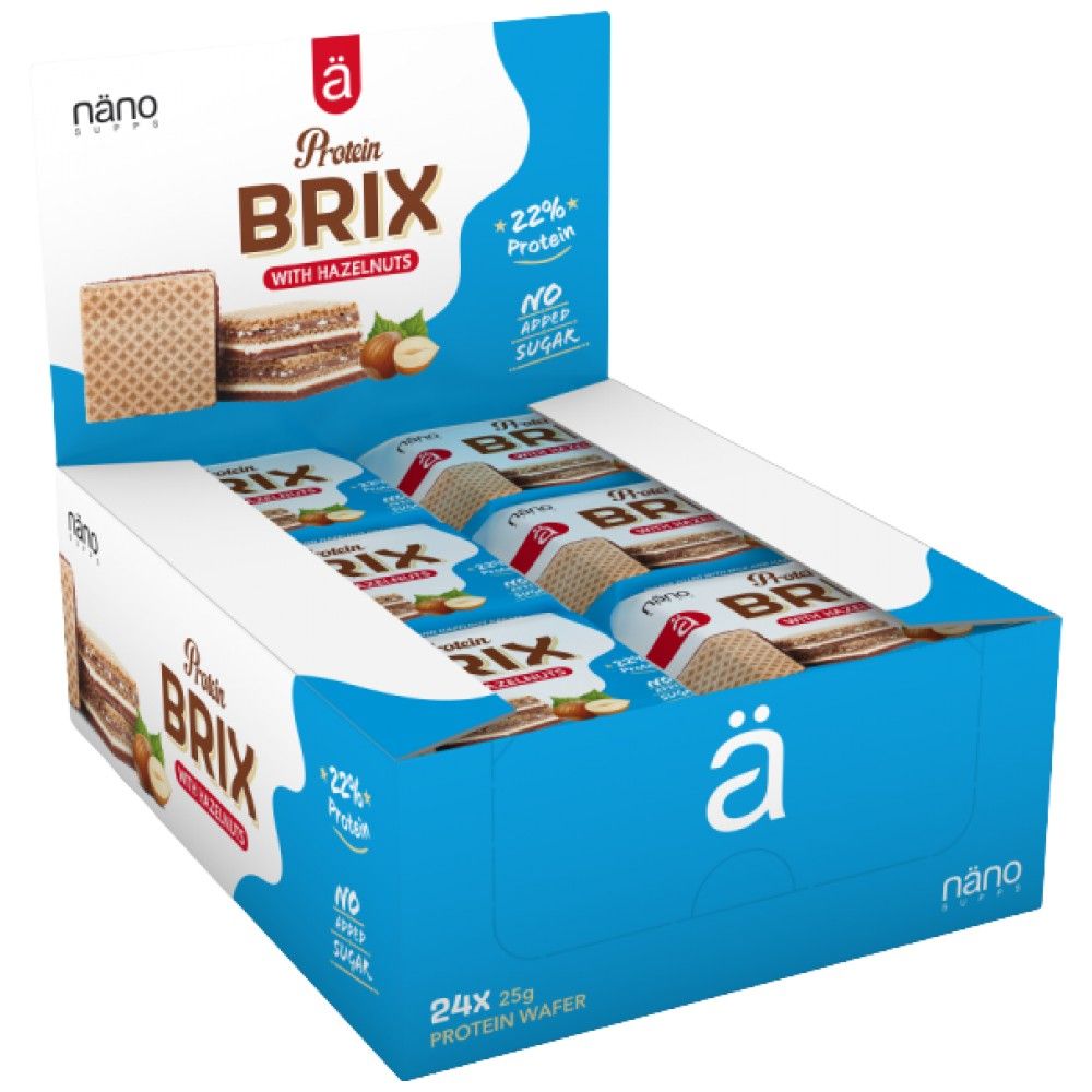 Protein Brix cu alune - 24 x 25 grame