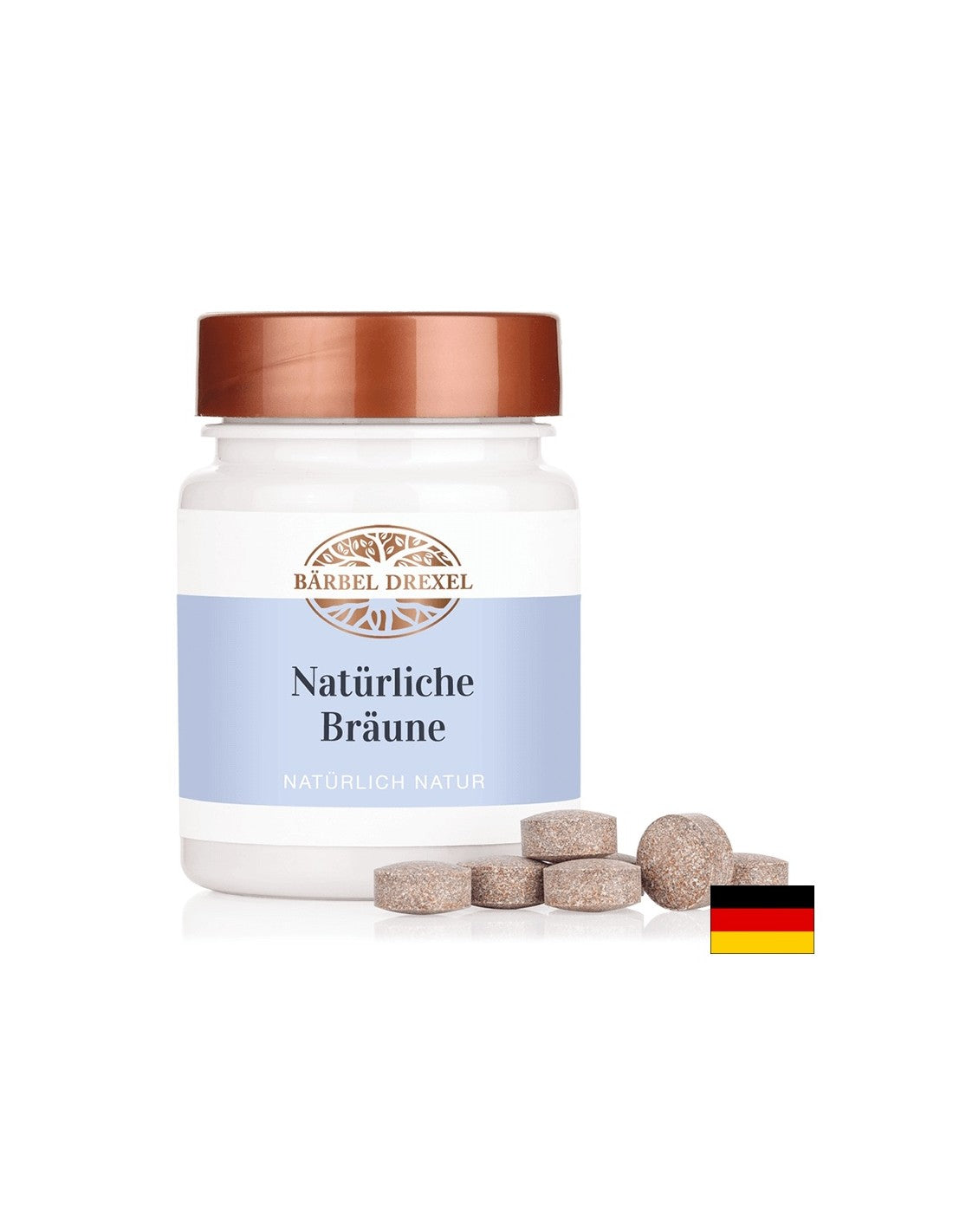 Natürliche Bräune / Pentru un bronz natural și uniform, 80 comprimate Bärbel Drexel