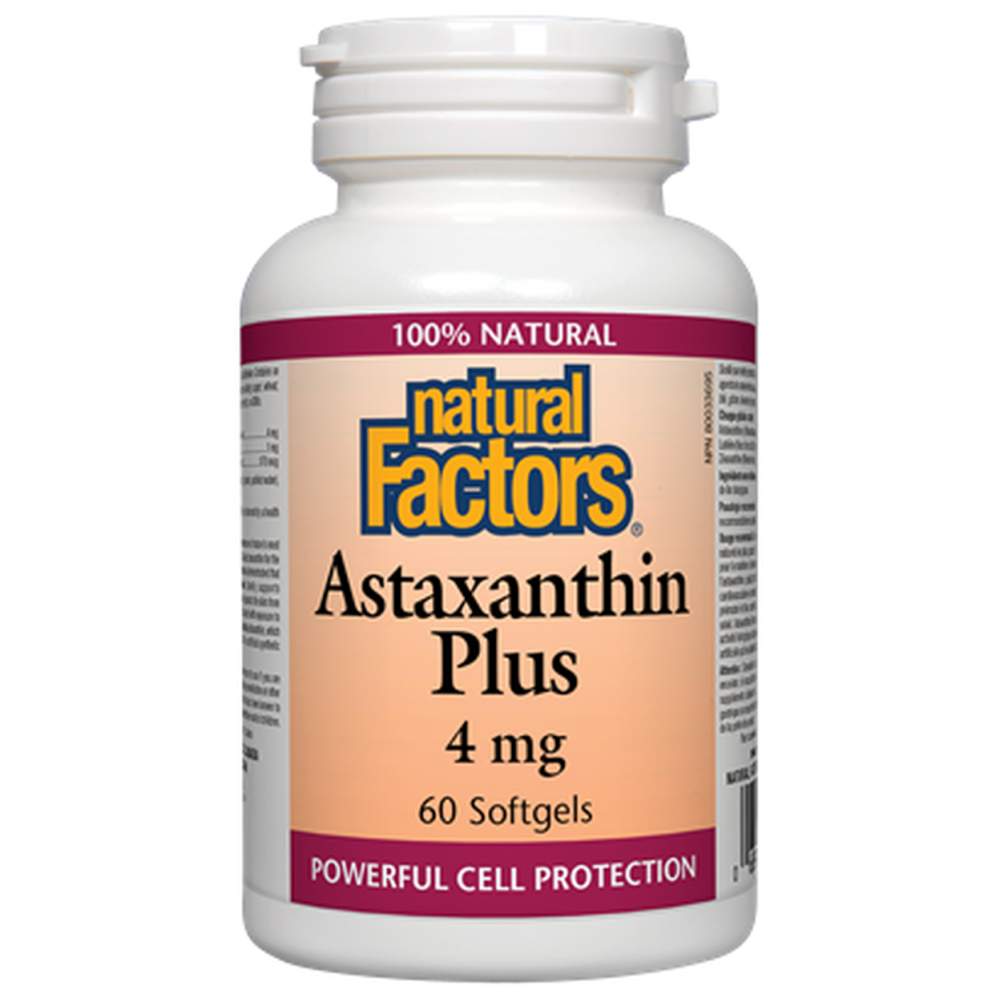 Astaxanthin Plus 4 mg - 60 capsule de gel