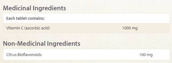 Vitamina C 1000 mg Time Release - 90 tablete